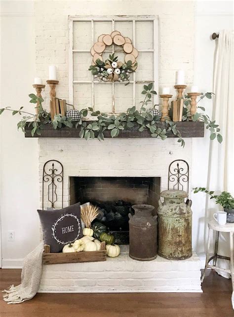 decor for in front of fireplace